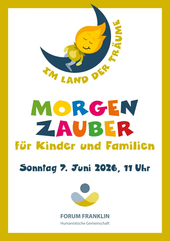 Matinee Gesundheit Flyer - Einladung zum Morgenzauber für Kinder und Familien